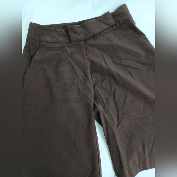 2/$30 STOOSH Classic Brown Bermuda Summer Dressy Shorts (#1,414) - Picture 5 of 6